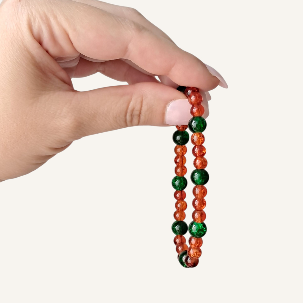 Emerald & Sunset Glow