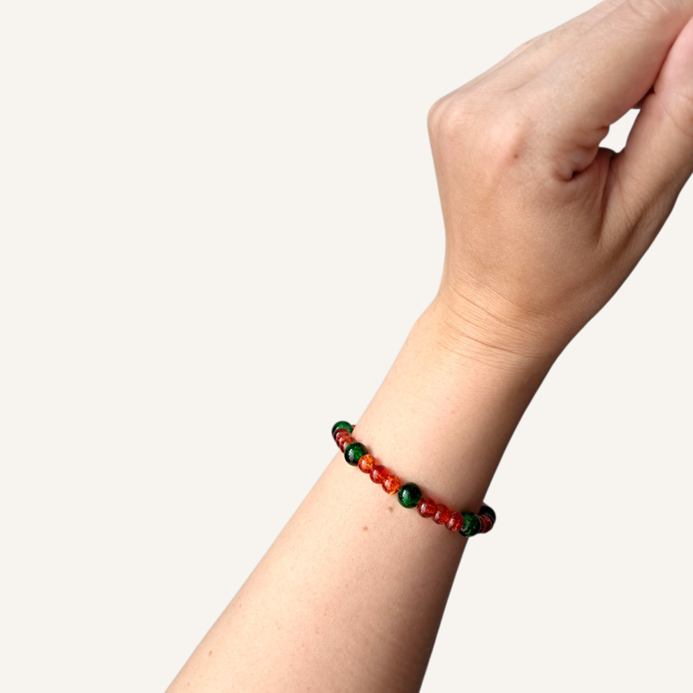 Emerald & Sunset Glow