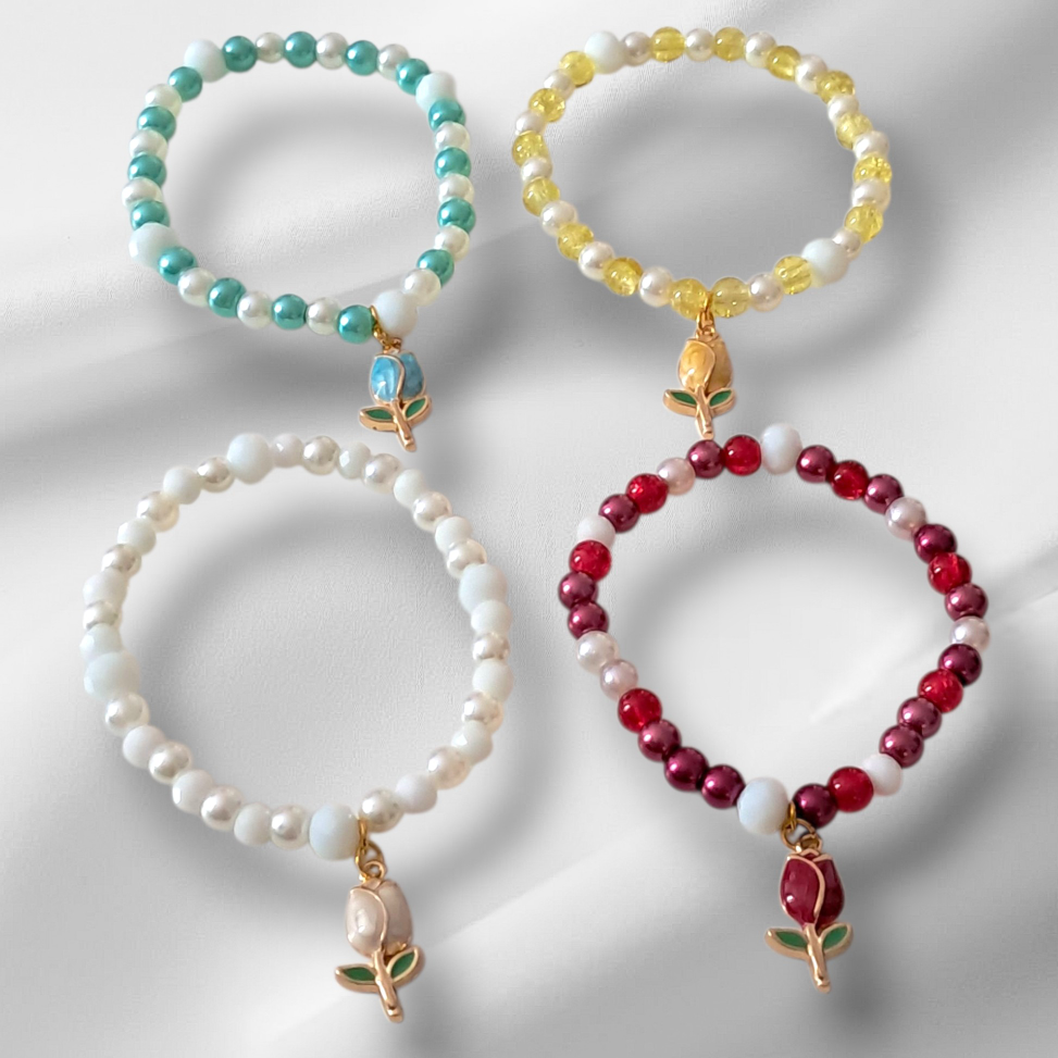 Blush & Bloom Bracelets