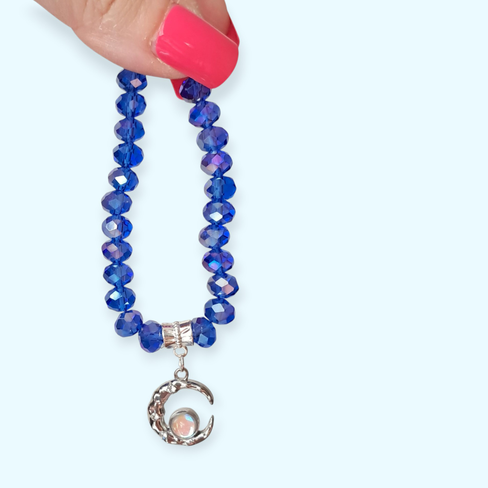 Blue Moon Charm