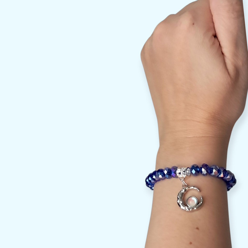 Blue Moon Charm