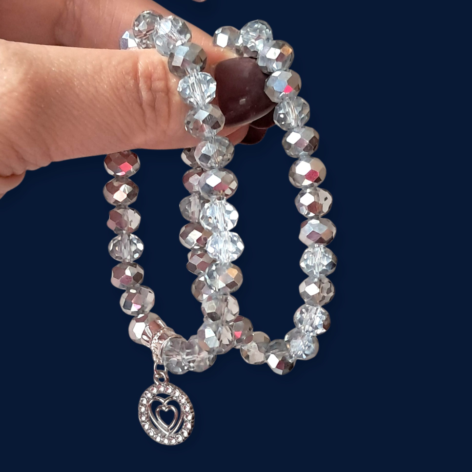 Silver Duo Bracelets